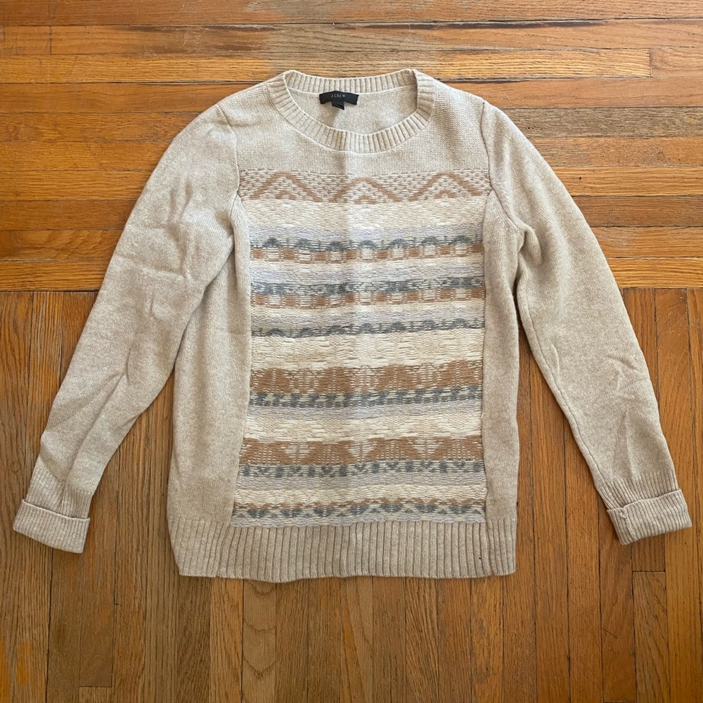 J Crew wool sweater